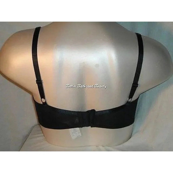 38DD Self Expressions by Maidenform Molded Cup Underwire Bra Black New with Tags - Picture 3 of 3